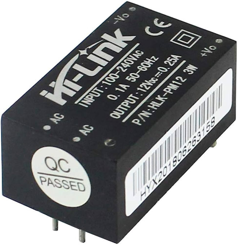HLK-PM12 3W AC-DC 220V to 12V Buck Step Down  Power Supply Module Converter Intelligent Household  Switch